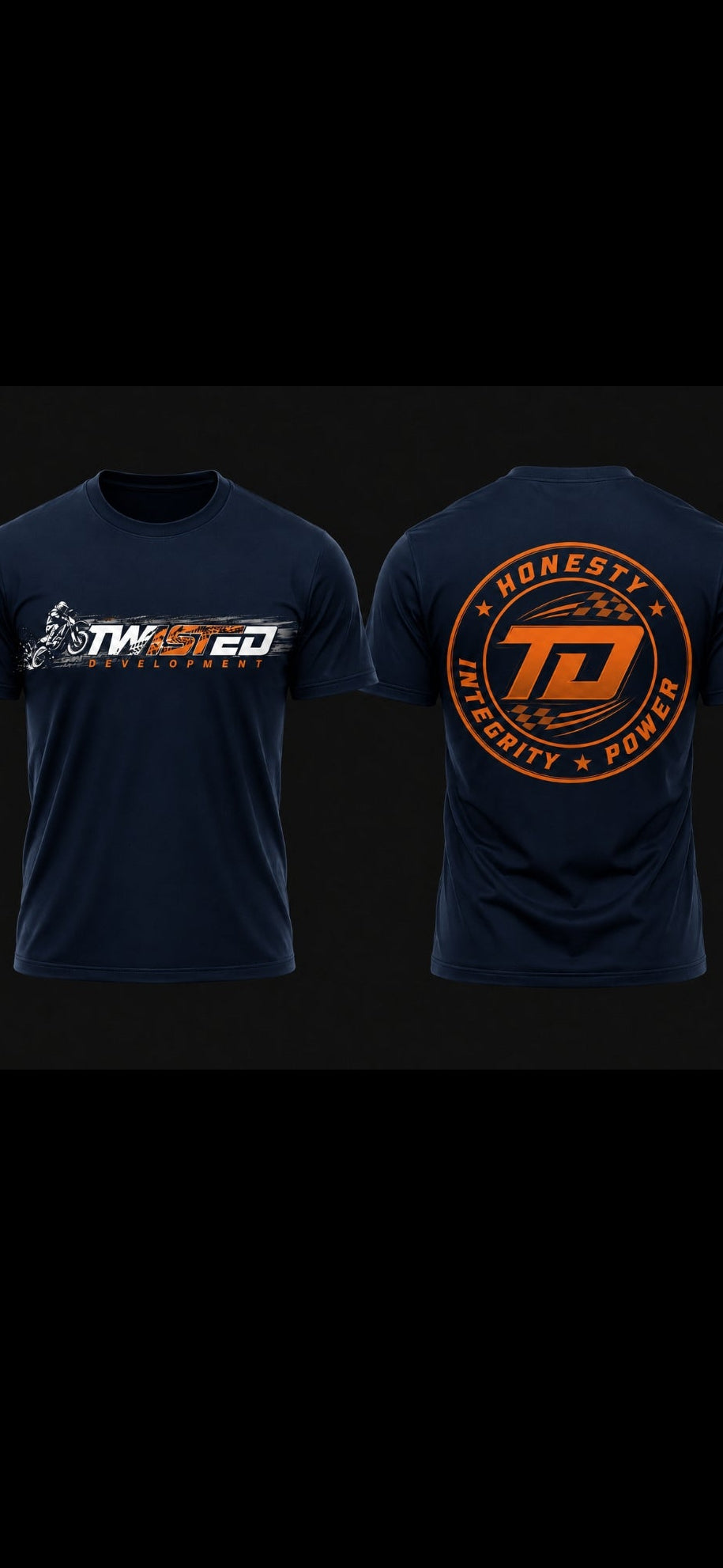 Twisted bike t-shirt