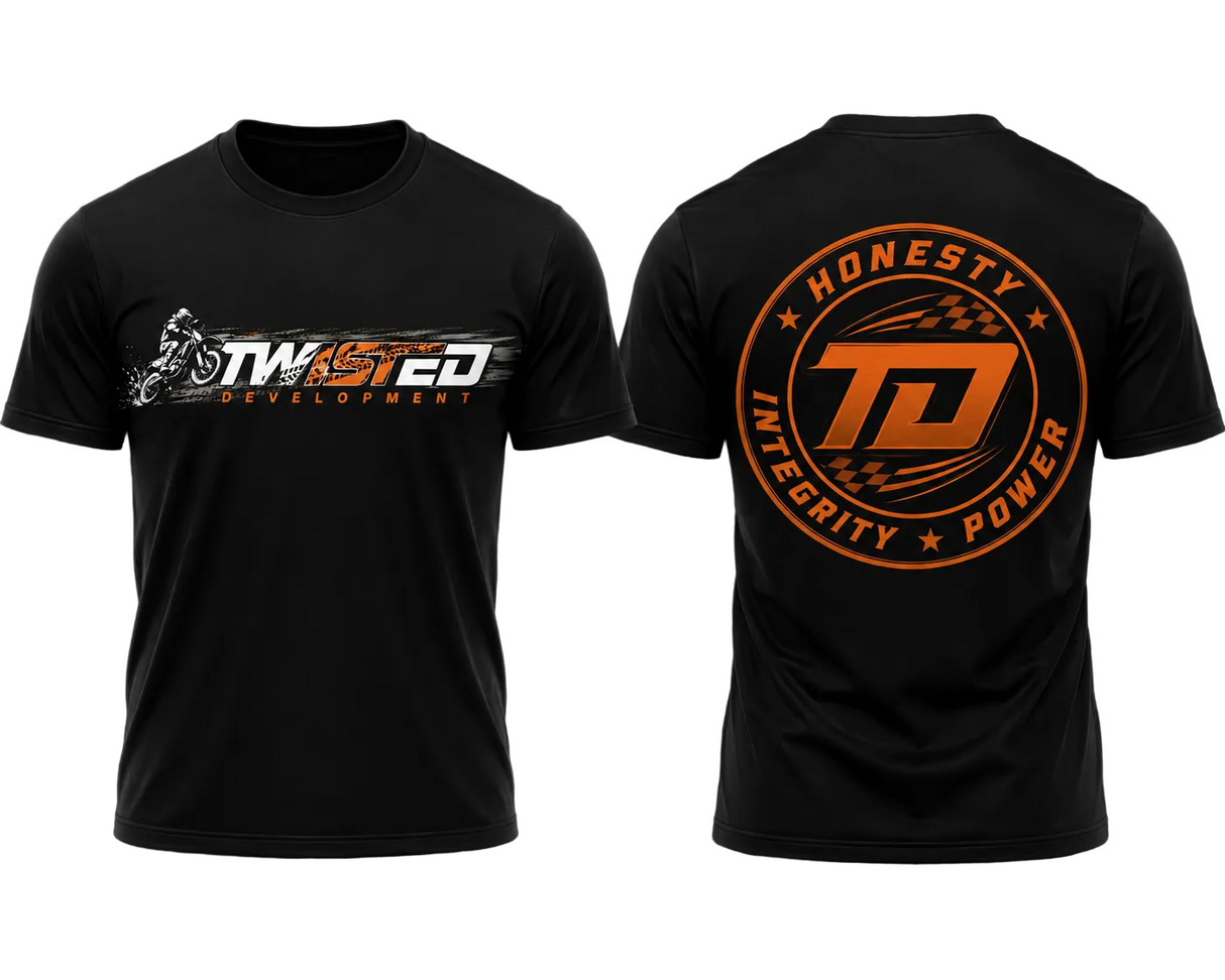 Twisted bike t-shirt