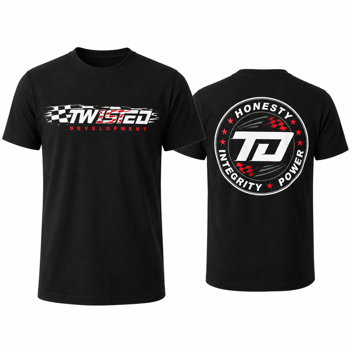Checkered Flag TD shirt